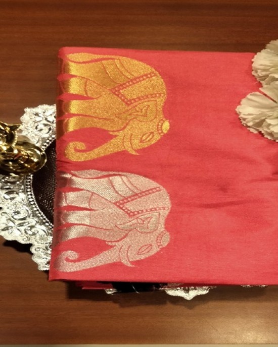 BANARAS CHAKMA CRAPE SAREE